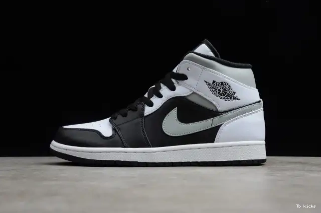Reps TBK Mid 1 Shadow 554724-073 Jordan White AIR 0614